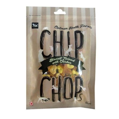 Chip Chops Treats Biscuit Twined With Chicken 70g